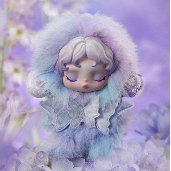 POP MART Accessories - Skullpanda L'impressionnisme Series Plush Doll "Lightning"